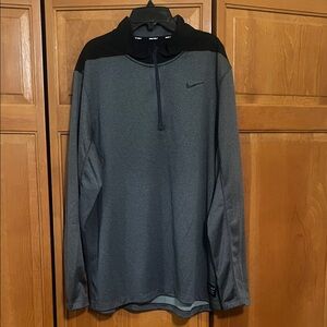Nike Men's Performance Jacket in Charcoal and Black